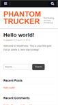 Mobile Screenshot of phantomtrucker.com